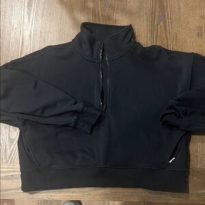 Fabletics Black Half-Zip Women's Hoodie